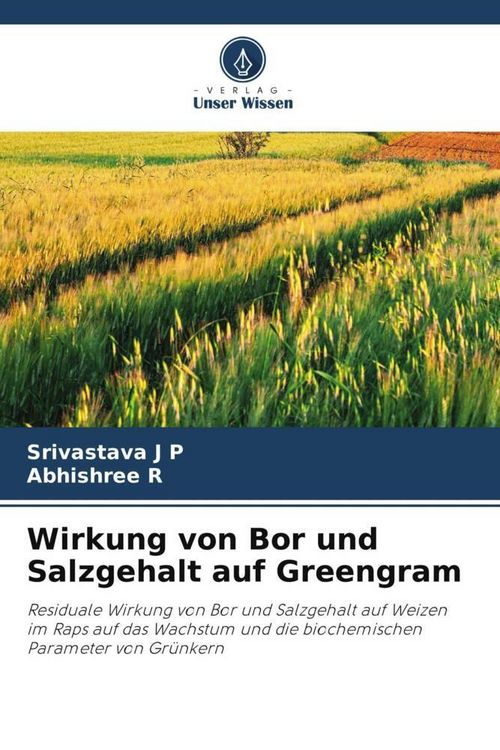 Produktbild: Wirkung von Bor und Salzgehalt auf Greengram
