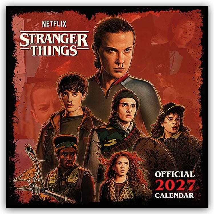Produktbild: Stranger Things &ndash; Season 5 &ndash; Netflix &ndash; Offizieller Kalender 2027
