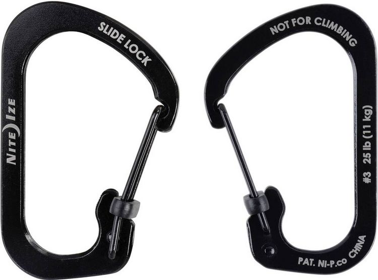 Produktbild: NITE Ize NI-CSL3-01-R6 Karabiner 68.5mm x 30mm 1St.