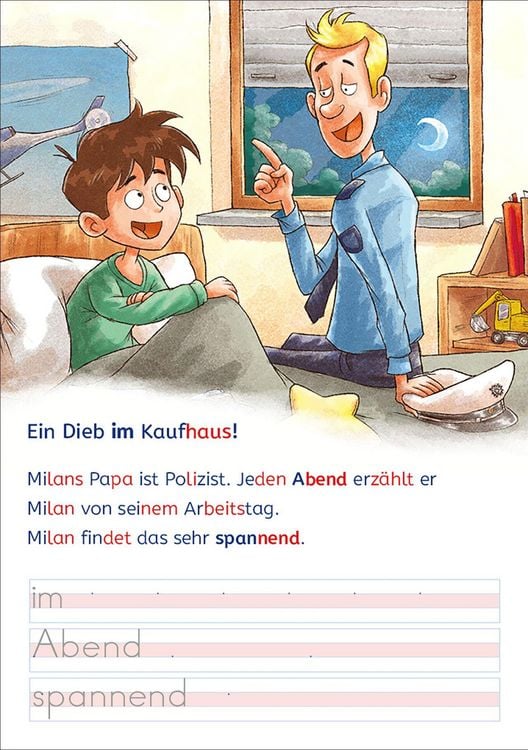 Produktbild: Lesel&ouml;wen - Lesen und schreiben lernen mit Spurrillen - Ein spannender Fall f&uuml;r die Polizei