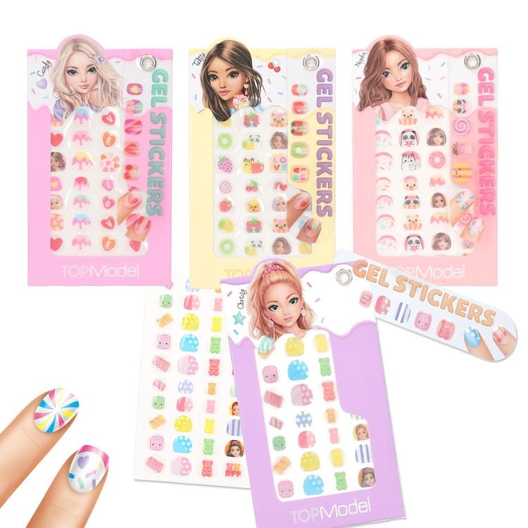 Produktbild: TOPModel Gel Nagelsticker CANDY GLAM