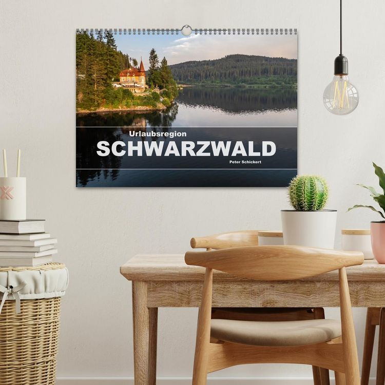 Produktbild: Urlaubsregion Schwarzwald (Wandkalender 2026 DIN A3 quer), CALVENDO Monatskalender