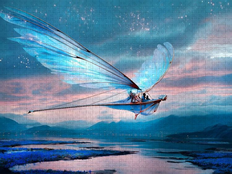 Produktbild: CALVENDO Puzzle Ein Motiv aus dem Kalender "Aerospira" | 1000 Teile Lege-Gr&ouml;&szlig;e 64x48cm Foto-Puzzle f&uuml;r gl&uuml;ckliche Stunden