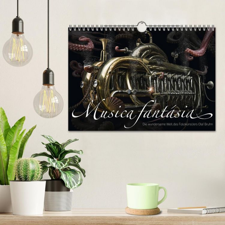 Produktbild: Musica fant&aacute;sia - Die wundersame Welt des Fotok&uuml;nstlers Olaf Bruhn (Wandkalender 2026 DIN A4 quer), CALVENDO Monatskalender