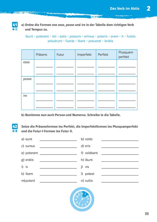 Produktbild: 10-Minuten-Training Latein Gram. Verben konjug. 1./2. Lj.