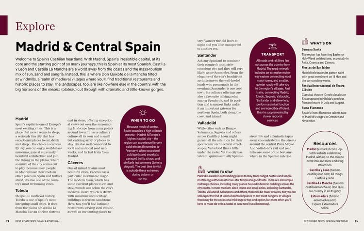 Produktbild: Lonely Planet Best Road Trips Spain & Portugal