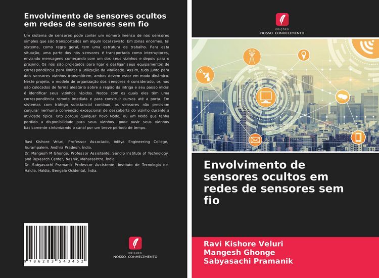 Produktbild: Envolvimento de sensores ocultos em redes de sensores sem fio