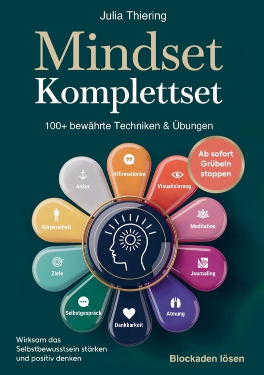 Produktbild: Mindset Komplettset - 100+ bew&auml;hrte Techniken & &Uuml;bungen