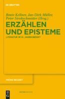 Produktbild: Erz&auml;hlen und Episteme