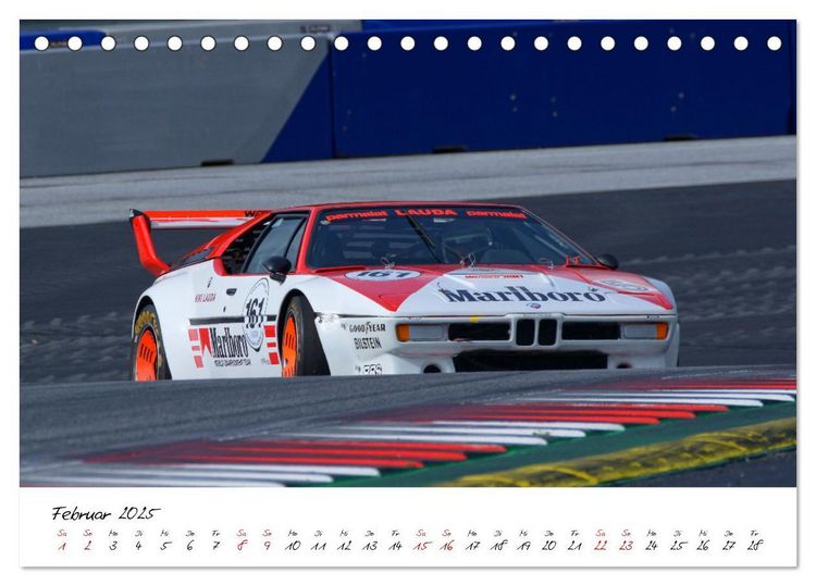 Produktbild: BMW M1 Procar (Tischkalender 2025 DIN A5 quer), CALVENDO Monatskalender