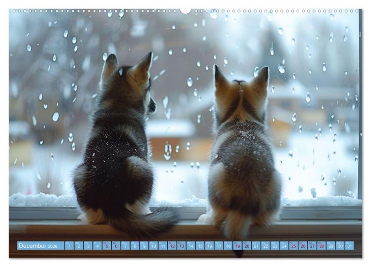 Produktbild: Sled Dogs - the Dream of Running (Wall Calendar 2026 DIN A2 landscape), CALVENDO 12 Month Wall Calendar