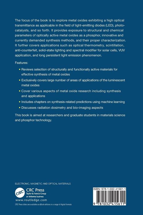 Produktbild: Luminescent Metal Oxides