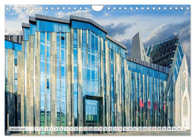 Produktbild: Leipzig Impressionen (Wandkalender 2026 DIN A4 quer), CALVENDO Monatskalender