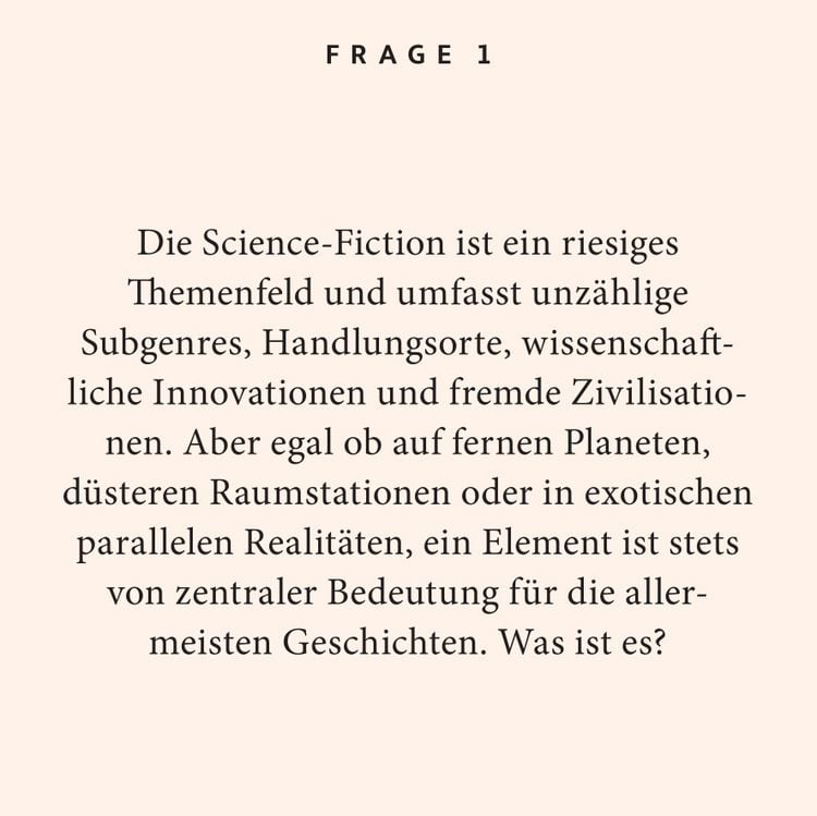 Produktbild: Science-Fiction-Quiz