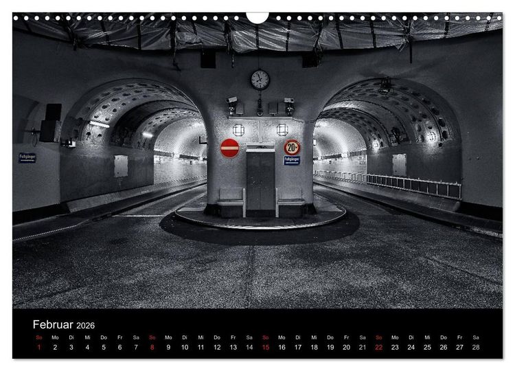 Produktbild: Hamburgs N&auml;chte (Wandkalender 2026 DIN A3 quer), CALVENDO Monatskalender