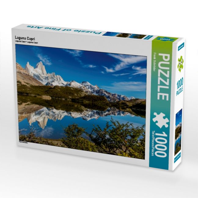 Produktbild: CALVENDO Puzzle Laguna Capri | 1000 Teile Lege-Gr&ouml;&szlig;e 64x48cm Foto-Puzzle f&uuml;r gl&uuml;ckliche Stunden
