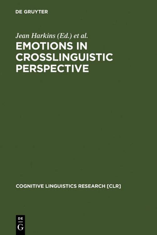 Produktbild: Emotions in Crosslinguistic Perspective