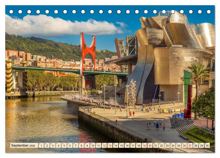 Produktbild: Nordspanien, Meer, endlose Str&auml;nde, Geschichte und Kultur by VogtArt (Tischkalender 2026 DIN A5 quer), CALVENDO Monatskalender