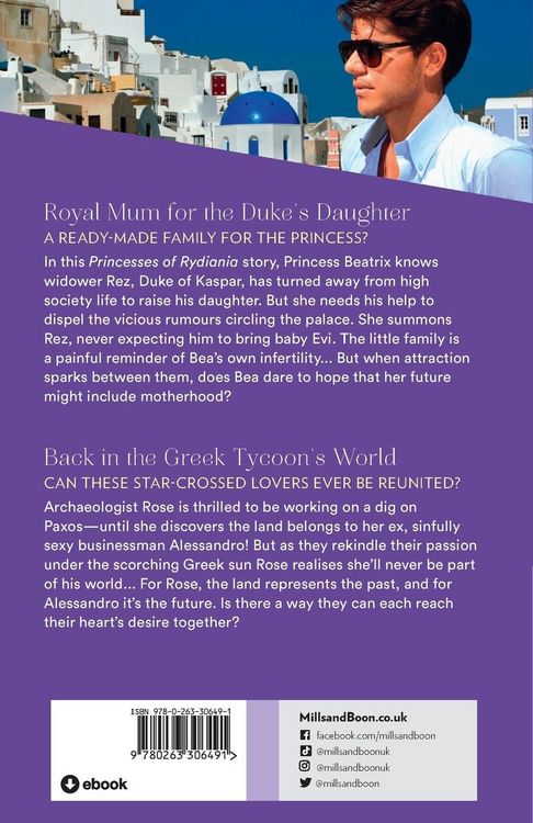 Produktbild: Royal Mum For The Duke's Daughter / Back In The Greek Tycoon's World