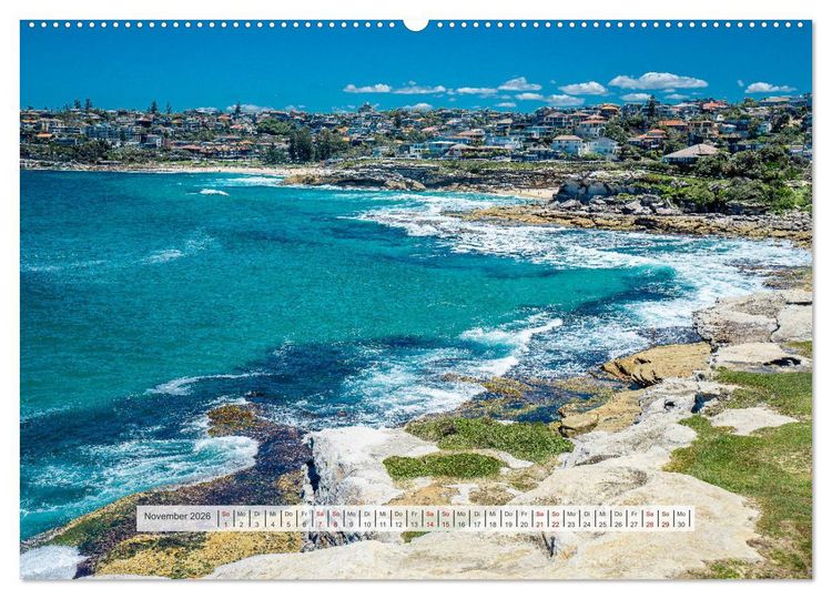 Produktbild: Sydney - Australien (hochwertiger Premium Wandkalender 2026 DIN A2 quer), Kunstdruck in Hochglanz