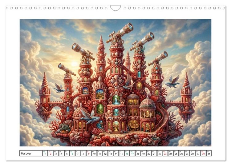 Produktbild: Surreale Traumzufluchten (Wandkalender 2027 DIN A3 quer), CALVENDO Monatskalender