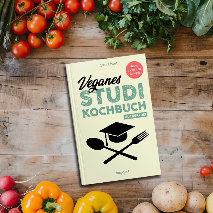 Produktbild: Veganes Studi-Kochbuch (zuckerfrei)