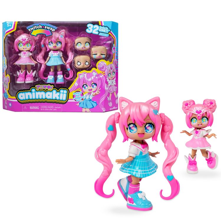 Produktbild: Spielfigur animakii switch & Swap M&auml;dchen/Schulm&auml;dchen