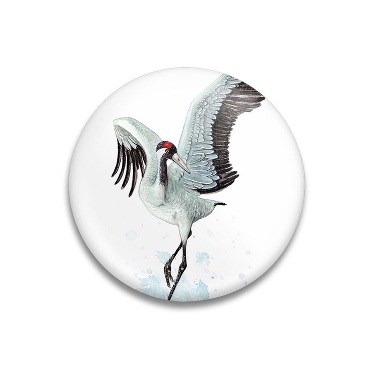 Produktbild: Dekomagnet Dancing Crane