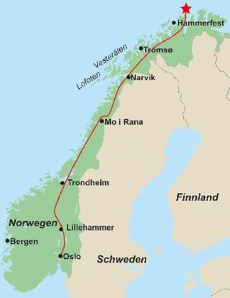 Produktbild: Norwegen: Nordkap-Route