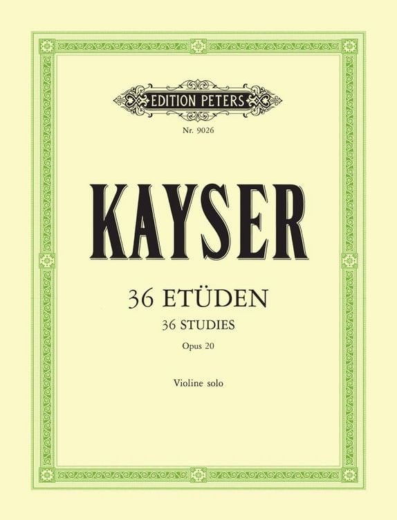 Produktbild: 36 Etüden op. 20