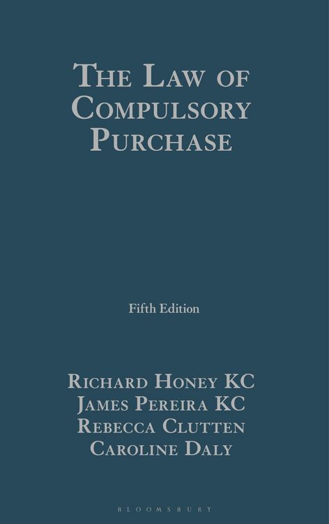 Produktbild: The Law of Compulsory Purchase
