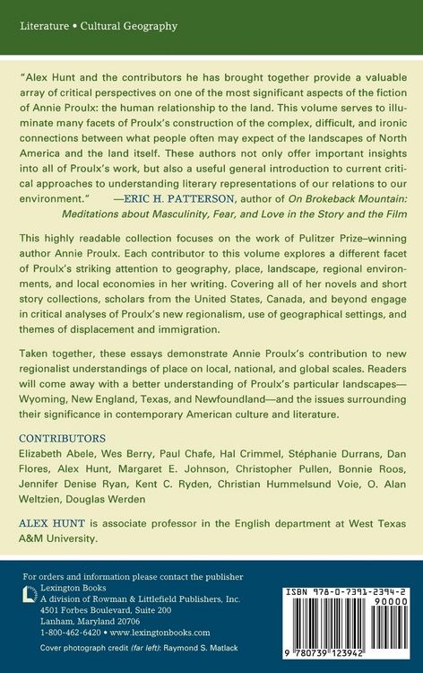 Produktbild: Geographical Imagination of Annie Proulx