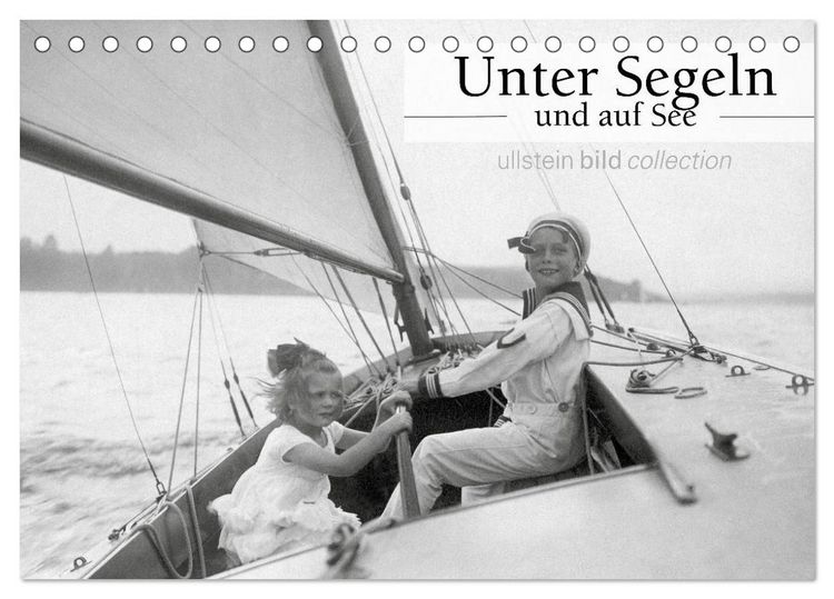 Produktbild: Unter Segeln und auf See (Tischkalender 2026 DIN A5 quer), CALVENDO Monatskalender