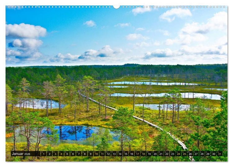 Produktbild: Bezauberndes Estland (hochwertiger Premium Wandkalender 2026 DIN A2 quer), Kunstdruck in Hochglanz
