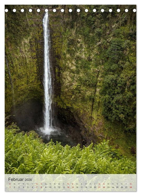 Produktbild: Willkommen in Hawai'i (Tischkalender 2026 DIN A5 hoch), CALVENDO Monatskalender