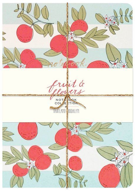 Produktbild: Fruit & Flowers Notebook Collection