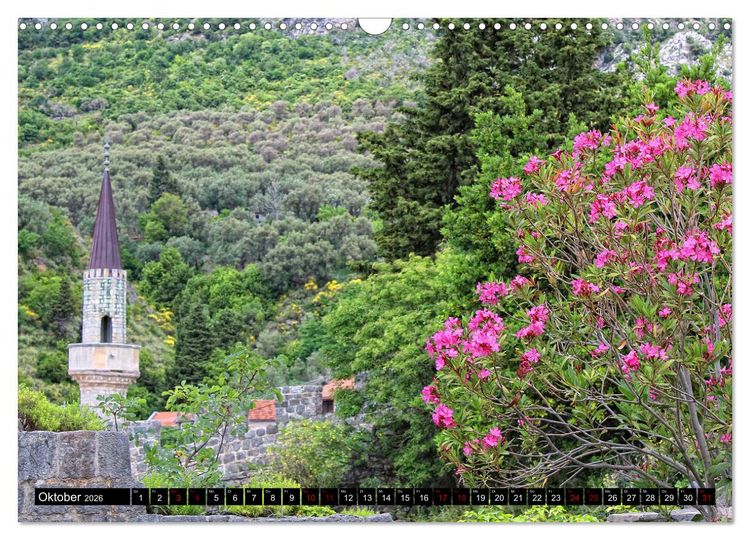 Produktbild: Unterwegs in Montenegro (Wandkalender 2026 DIN A3 quer), CALVENDO Monatskalender