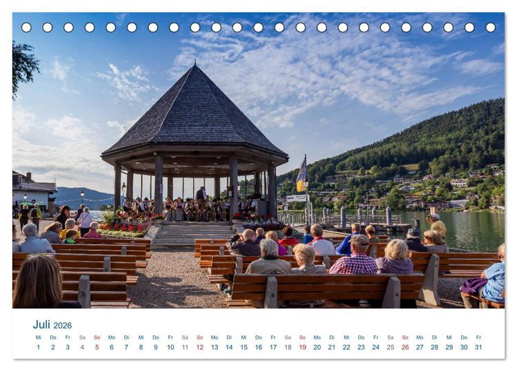 Produktbild: Sch&ouml;ner Tegernsee (Tischkalender 2026 DIN A5 quer), CALVENDO Monatskalender