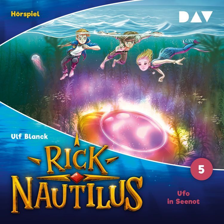 Produktbild: Rick Nautilus &ndash; Folge 5: Ufo in Seenot (H&ouml;rspiel)