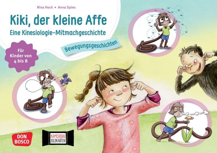Produktbild: Kiki, der kleine Affe. Eine Kinesiologie-Mitmachgeschichte