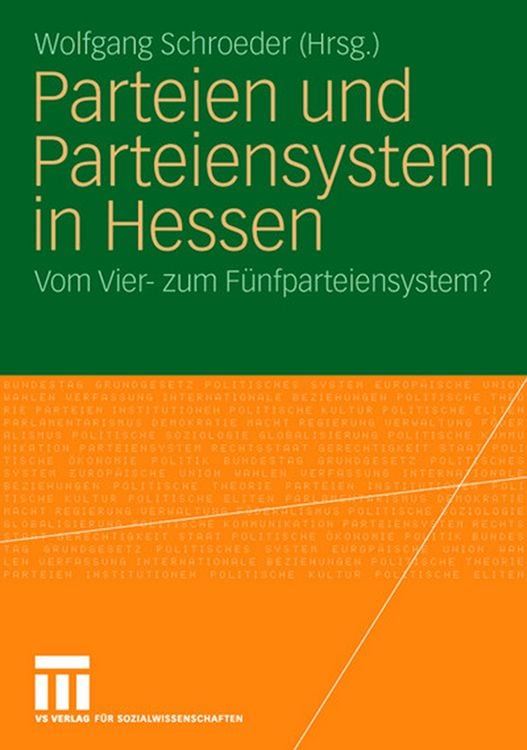 Produktbild: Parteien und Parteiensystem in Hessen