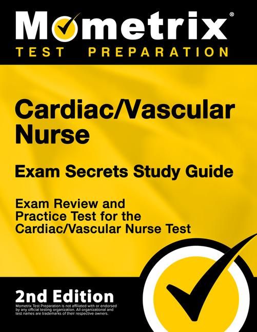 Produktbild: Cardiac/Vascular Nurse Exam Secrets Study Guide - Exam Review and Practice Test for the Cardiac/Vascular Nurse Test