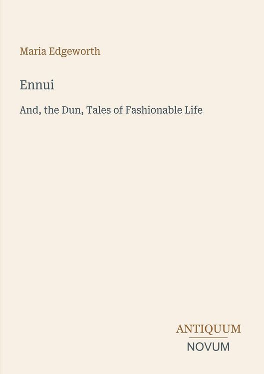 Produktbild: Ennui