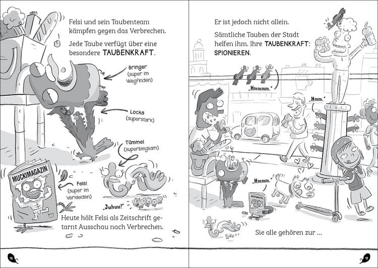 Produktbild: Knallharte Tauben lassen die Katze aus dem Sack (Band 5)