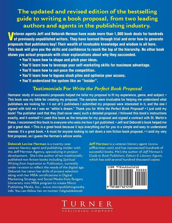 Produktbild: Write the Perfect Book Proposal