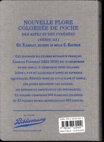 Produktbild: Nouvelle flore colori&eacute;e de poche des Alpes et des Pyr&eacute;n&eacute;es. Tome 3