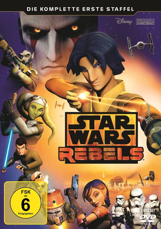 Produktbild: Star Wars Rebels - Die komplette erste Staffel [3 DVDs]