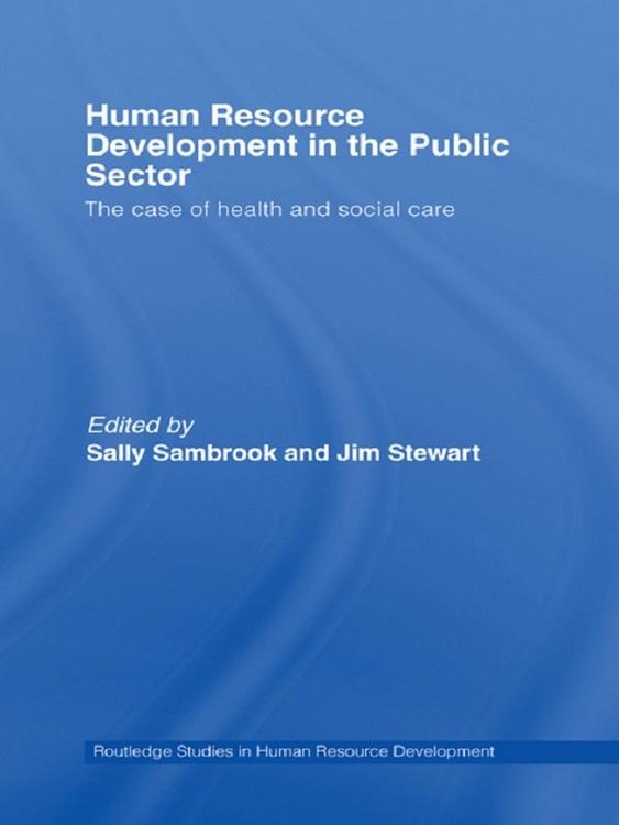 Produktbild: Human Resource Development in the Public Sector