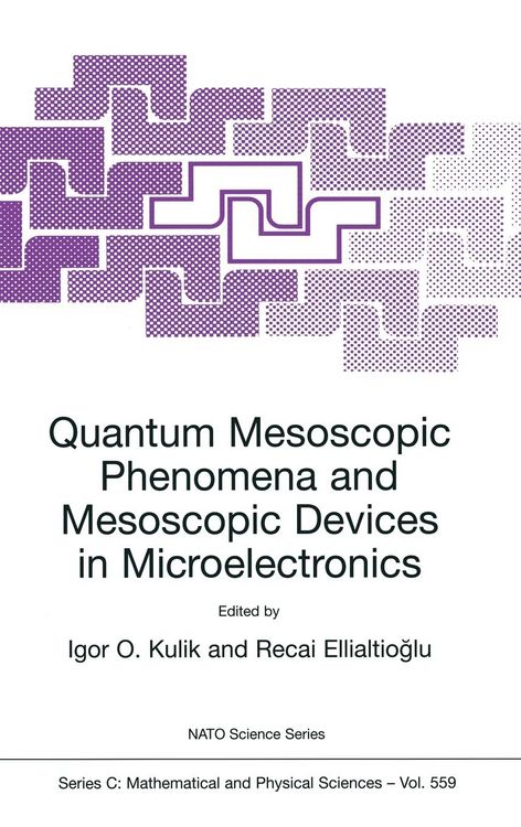 Produktbild: Quantum Mesoscopic Phenomena and Mesoscopic Devices in Microelectronics