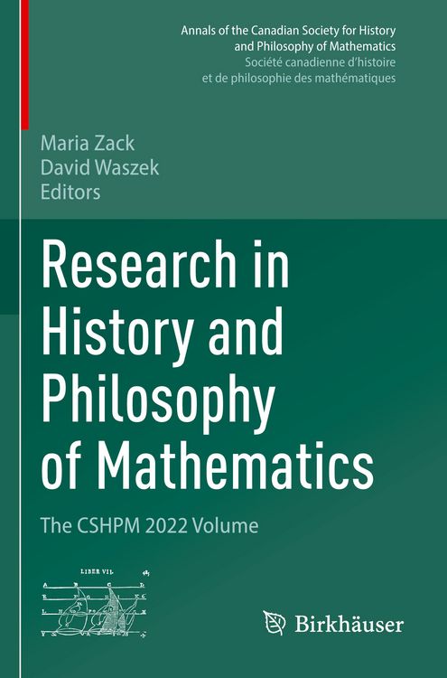Produktbild: Research in History and Philosophy of Mathematics